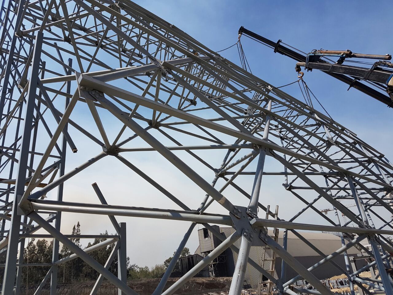 Adana Cement Space Roof 900 tons